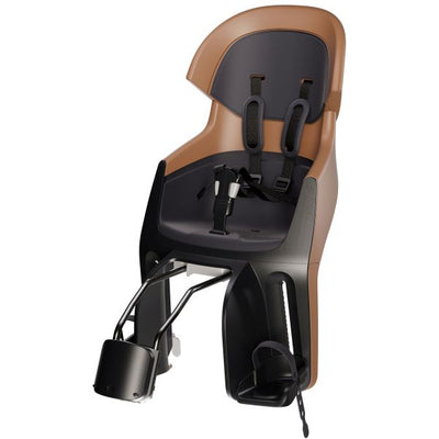 Asiento infantil de Bobike detrás de Evolve Maxi - Confirmación de marco - Cinnamon Brown