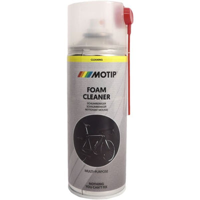 Spray per ciclismo motip detergente in schiuma