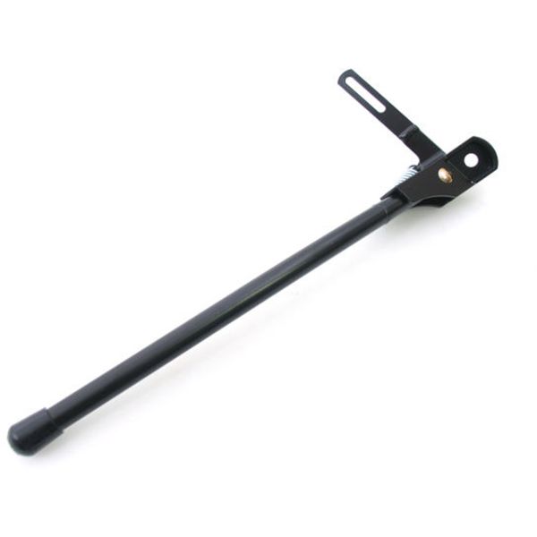 Steco lateral stand 26 bicicleta establo estable negro