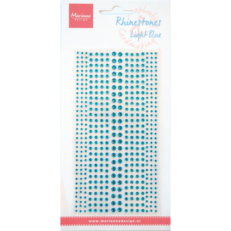 Disegno Marianne • strass azzurro
