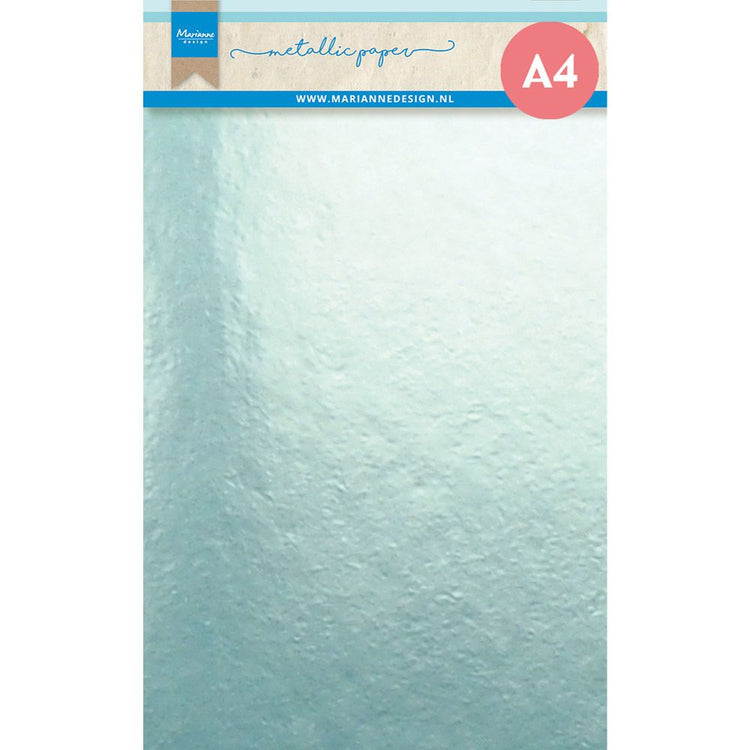 Design Marianne • decorazioni carta metallizzata a4 menta