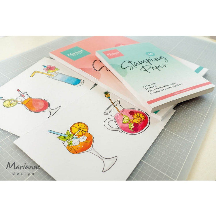 Marianne design • stamping paper a5