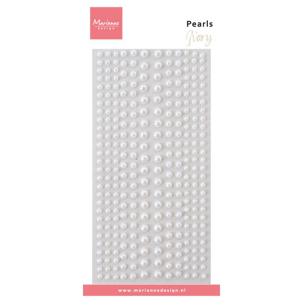 Diseño Marianne • perlas marfil