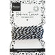 Design Marianne • spago da panettiere nero bianco