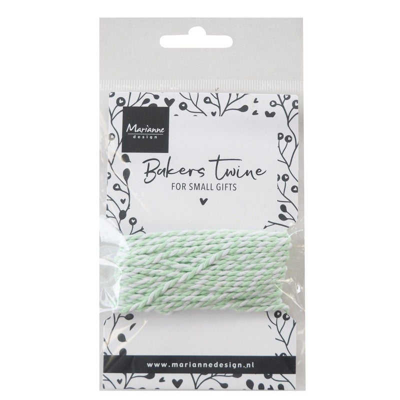 Design Marianne • spago da panettiere bianco menta