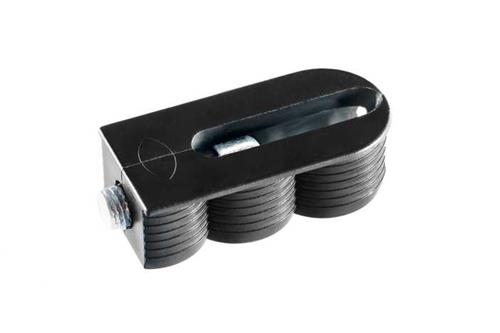 Conector Lamello Cabineteo 8 negro (2000uds)