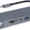 Cableexpert USB-C 7-in-1 multi adapter USB-C dock 7-way - 9530507