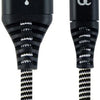 Cavo di ricarica USB-C Cableexpert 2 m intrecciato nero - bianco - 9530141