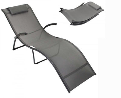 Sens calypso opvouwbaar ligbed metaal textil