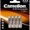 Camelion rechargeable batteries aaa micro hr3 1100mah (4 pieces)