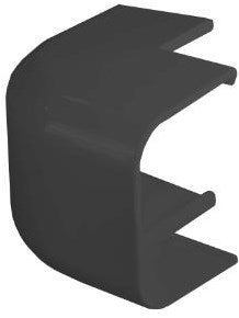 Curva esterna 90 gradi per canale dell'aria 90 mm antracite - 4748053