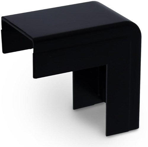 Curva esterna Canalit system25 con fondo 25x13mm nero - 4745715