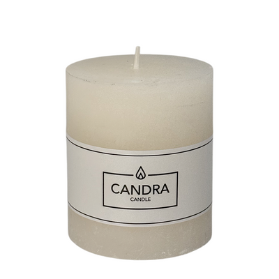 Candra candela rustica avorio 80 68 mm