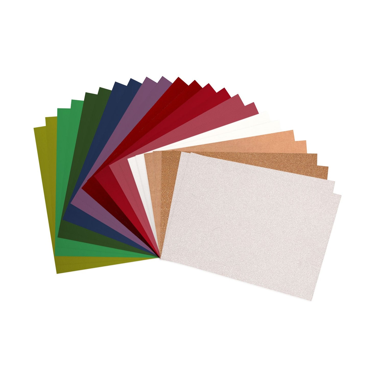 Vaessen creative • cartoncino di carta A4 multipack natalizio 24x