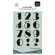 Vaessen creative • figuras de sellos transparentes 12uds.