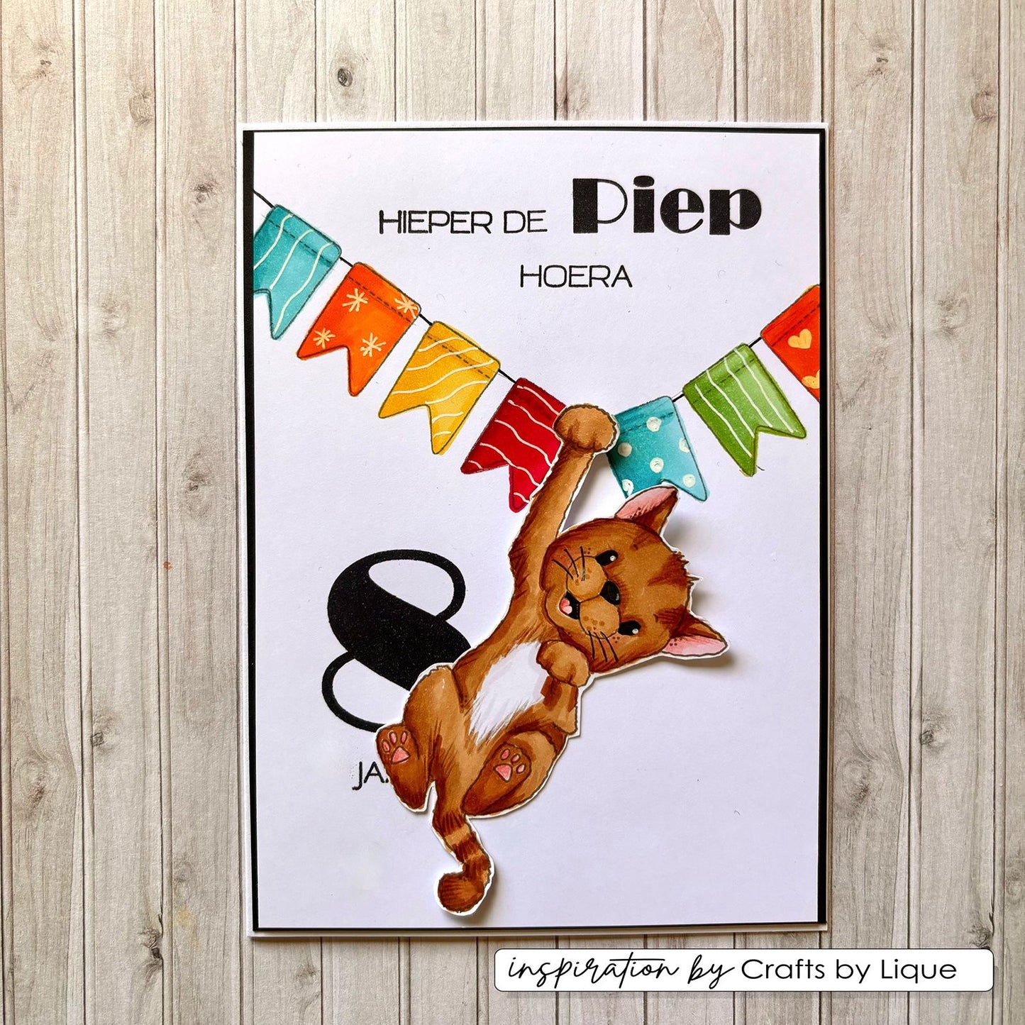 Vaessen creative • clear stamps odey's birthday party 2 12st.