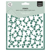 Vaessen creative • stencil rotondi casuali 15x15 cm