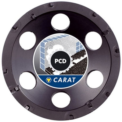 Carat slijpkop pcd ø125x22.23mm tbv lijm en verfresten - cpcd125300