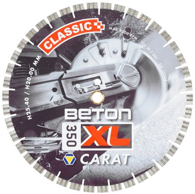 Disco de sierra de diamante Carat cscxl35042 cs xl para hormigón | 350 x 25,4 mm - cscxl35042