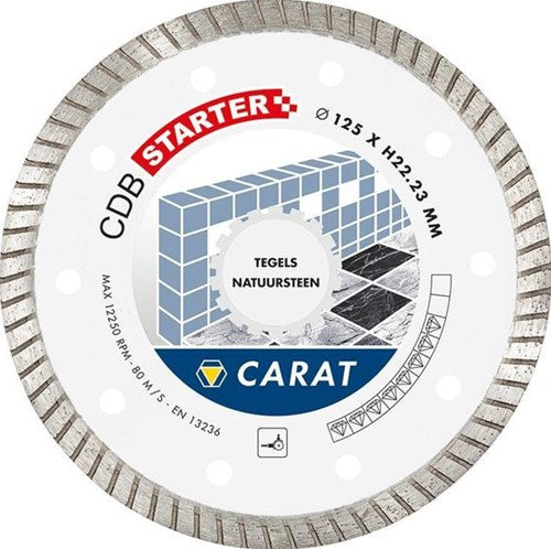 Lama per sega diamantata carati ø125 csm pietra naturale master