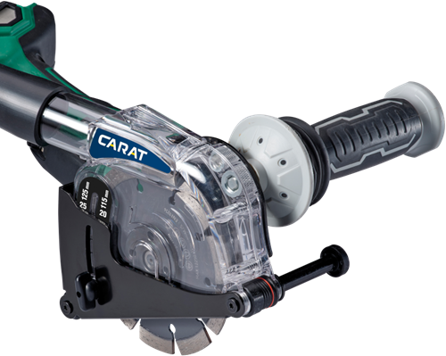Carat dustprotect | transparant stofkap haakse slijper ø115 - ø125 – dpz0200000