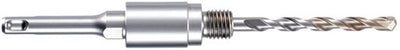 Husillo de montaje Carat m16 x sds+ con broca de centrado y sistema de cambio rápido - hd01610000