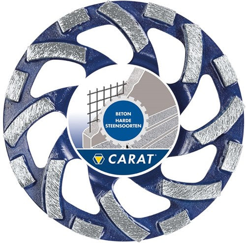 Testa portamola Carat ø125 cubc cemento classico