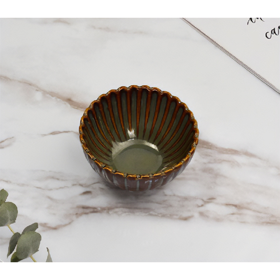 Cark kommetje jade lotus green ø7,5cm