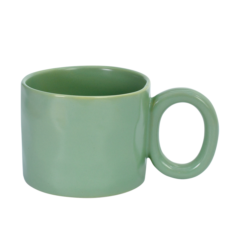 Tazza Cark verde menta opaco 380ml ø10x8cm