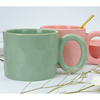 Tazza Cark verde menta opaco 380ml ø10x8cm