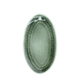 Cark cuenco para servir color verde lago 26x14cm