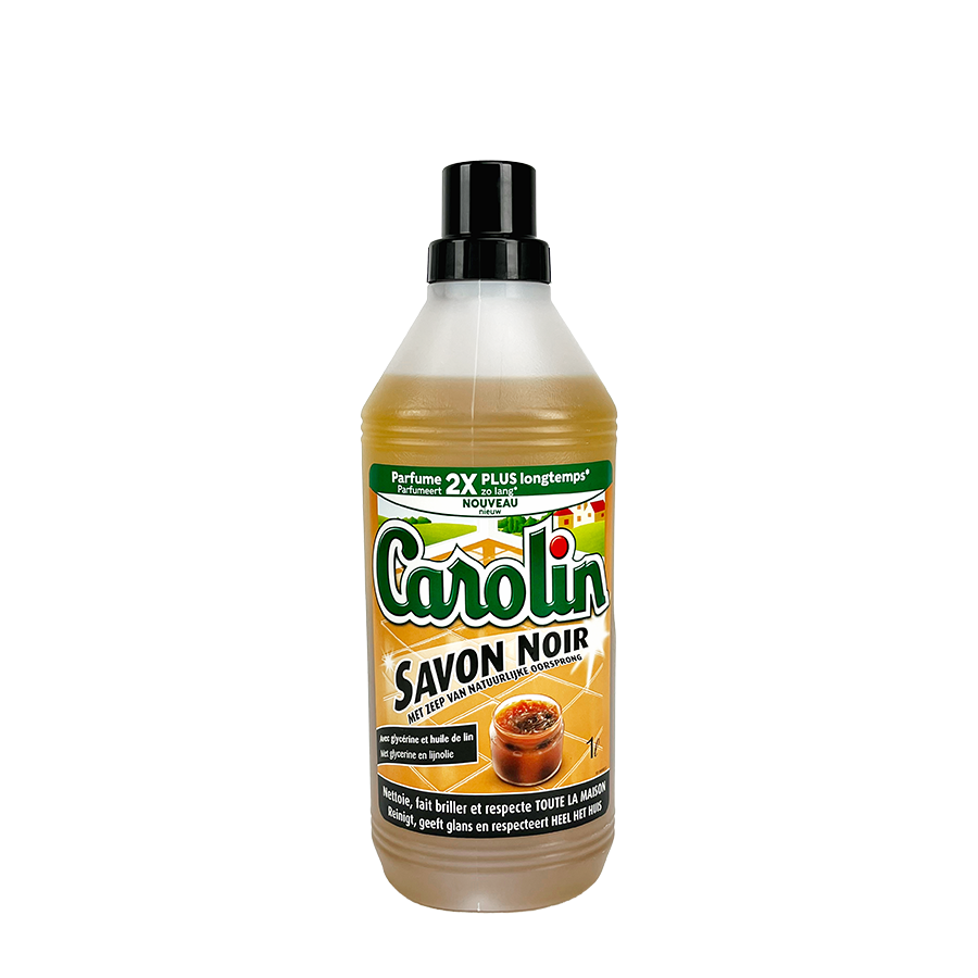 Detergente per pavimenti Carolin Savon Noir 1000ml
