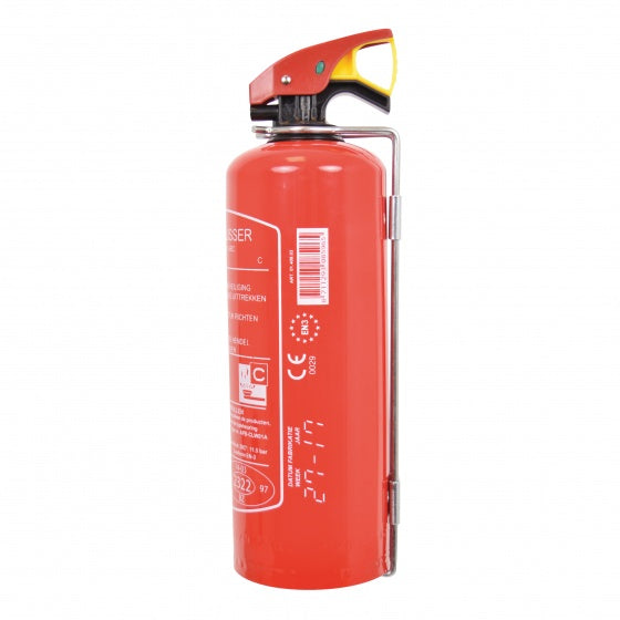 Extintor de incendios de pie dianco con soporte de montaje 1 kg rojo