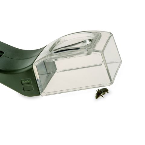 Carson Bugview Glass Glass con un receptor de insectos de una mano