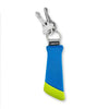 Anello mobile di Carson per 3 chiavi blu verde
