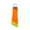 Anillo de llave flotante de Carson para 3 llaves de color amarillo naranja