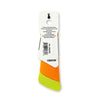 Anillo de llave flotante de Carson para 3 llaves de color amarillo naranja