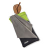 Coperchio di vetro di neoprene Carson con tessuto in microfibra verde grigio
