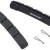 Quaxar 72mm cartridge replacement brake pads for shimano black