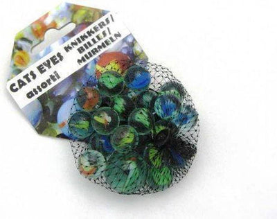 Adic cats eyes knikkers 20 kleine en 1 grote