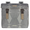 Basil Elegance Double Bicycle Borse, Chateau Taupe, Pet riciclato, Universal Bridge, 40-49L