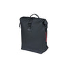 Basil Soho Nordlicht Bicycle Mochila - Mochila moderna negra con iluminación LED para bicicleta eléctrica para hombres para mujeres - impermeable - 17L - negro