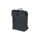 Basil Soho Nordlicht Bicycle Mochila - Mochila moderna negra con iluminación LED para bicicleta eléctrica para hombres para mujeres - impermeable - 17L - negro