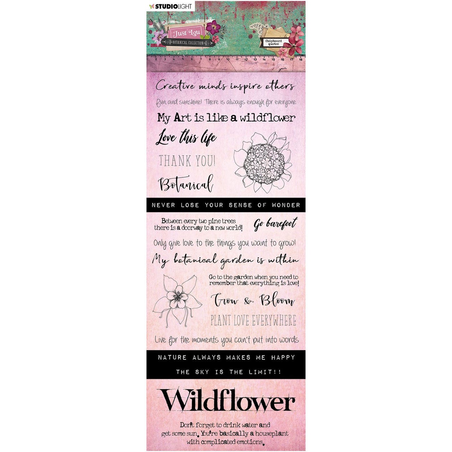 Studio light • elementi in truciolare just lou collezione botanica n.04