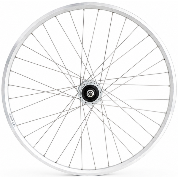 Rueda delantera Shimano 28 x 1 4'' llanta aluminio zac 2000 - dinamo de buje dh-c6000-3n - freno de rodillo - plata