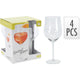 Excelente menaje para el hogar copa cocktail 600ml caja de 4 piezas