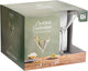 Eccellente set di bicchieri da cocktail per casalinghi, 4 pezzi, 260 ml, ø10,5xh17 cm.