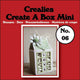 Crealies • create a box mini snijmal nr.06 melkpak