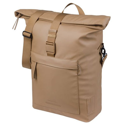 Basil borsa a tracolla per bicicletta brooklyn mik 17l 14 x 32 x 40 cm - sabbia