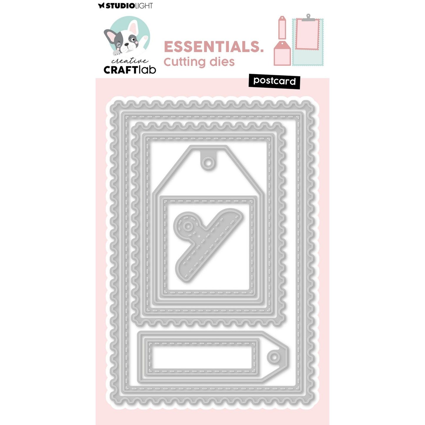 Creative craftlab • troqueles de corte esenciales para postales